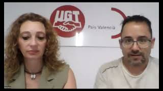 Sesion UGT SP GVA sobre Instrucción DGFP Cese interinosas [upl. by Jorin]