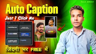 📲 Best Free Ai Captions amp Subtitles Generator App ✅ Just 1 Click techshan [upl. by Bergeron]