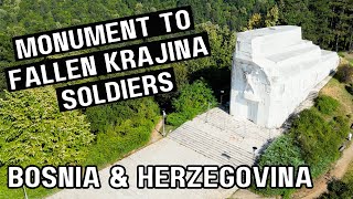 Hiking to a Stunning Monument in BANJA LUKA  Bosnia amp Herzegovina Travel Vlog [upl. by Warrin902]