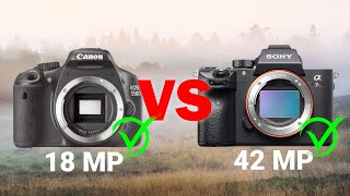 18 MP VS 42 MP Camera  A SURPRISING result [upl. by Coy570]