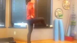 CoreActive Therapy  PNF Leg Swings for Runners [upl. by Agna]