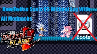 SSF2 Mods Tutorial How To Use Sonic V3 With All Modpacks Without Lags [upl. by Trescott606]