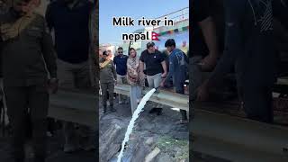 Milk river in nepal ytshorts viralshorts [upl. by Hanover]