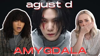 COUPLE REACTS TO Agust D AMYGDALA Official MV [upl. by Aney]