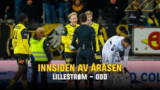 Innsiden av Åråsen LSK 44 Odd  Målkaos [upl. by Ecinom701]