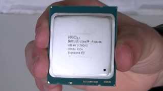 Intel Core i74820K Ivy BridgeE CPU Unboxing [upl. by Corder]