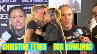 Bec Rawlings amp Christine Ferea Juicy War of Words [upl. by Hesper537]