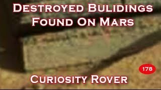 Destroyed Buildings Captured On Mars By Curiosity Rover [upl. by Bridgid793]