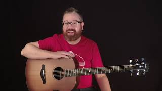 Taylor 717 WHB Acoustic Guitar demonstration [upl. by Walt]