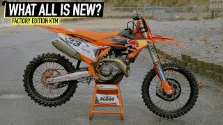 Is The KTM Fixed 2024 KTM 450 SXF Factory Edition  Bike Breakdown [upl. by Giselbert275]