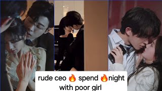 rude 🔥 ceo fall in love with poor girl korean drama  Chinese drama Hindi explanation kdrama fypシ゚ [upl. by Cornwell]