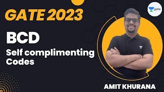 BCD  Self Complimenting Codes  Digital Logic  GATE 2024  Amit Khurana [upl. by Jake]