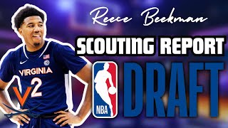 Reece Beekman Scouting Report  Virginia Guard 2024 NBA Draft Breakdown [upl. by Anilem]