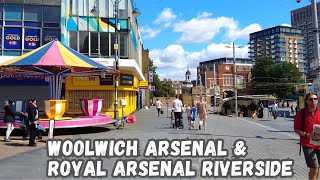 🇬🇧Woolwich Arsenal Walking Tour  Royal Arsenal Riverside  DLR Station  উলউইচ আর্সেনাল [upl. by Murielle]