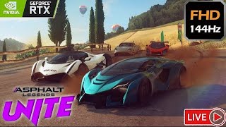 12 Live Asphalt Legends Unite With EAGLETUSHAR GAMING asphaltunite [upl. by Euqnom694]