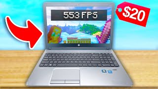 I Turned My 20 Laptop Into A Gaming PC [upl. by Marlow]