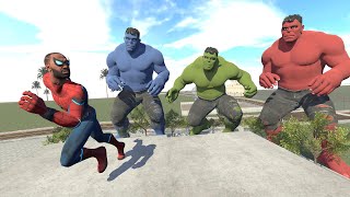 Franklin Become Spiderman to Kill Hulk in Indian Bike Driving 3D [upl. by Akimot]