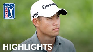 Collin Morikawa shoots 8under 65  Round 2  Sentry  2021 [upl. by Nikolos]