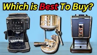 Best Beginner Espresso Machine Top 7 Starter Choices [upl. by Anilrats]