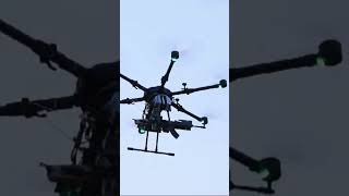 Indian Army weaponizing hexacopter drones with a machine gun [upl. by Quita]