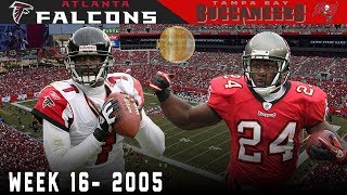 Playoff Hopes on the Line During the Holiday Season Falcons vs Buccaneers 2005  NFL Highlights [upl. by Sekyere]