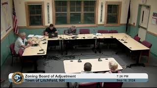 Zoning Board of Adjustment meeting  91624 [upl. by Weed]