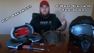 ONeal Sierra II Helmet Teardown [upl. by Ahcsas702]