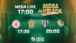 Mega Live NBB CAIXA 202324  🐯Paulistano X São José🦅  🔴⚪⚫São Paulo X Mogi😾  29122023  AO VIVO [upl. by Imak792]