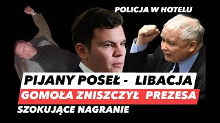 PIJANI POSŁOWIE PiS – IMPREZA W HOTELU❗️KACZYŃSKI WYBUCHŁ I GOMOŁA TRAFIŁ W SEDNO [upl. by Usanis]