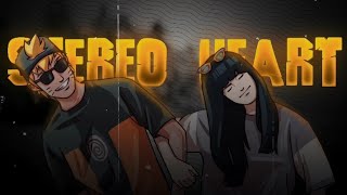 Stereo hearts 💕  Naruto and hinata quot status [upl. by Pollard]