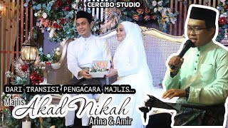 Contoh Pengacaraan Majlis Akad Nikah  Solemnization  D’acqua Melaka [upl. by Arais]