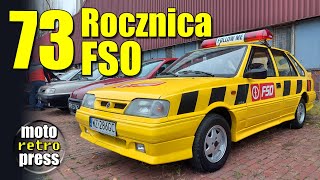 73 rocznica FSO  zlot samochodów Polonez Fiat 125p Warszawa Syrena Żuk Maluch Daewoo [upl. by Airtened]