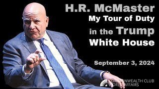 HR McMaster  My Tour of Duty in the Trump White House [upl. by Scrope]