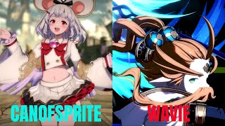 GBVSR CanofSprite Vikala VS Wavie Anre gbvs gbvsr games shorts [upl. by Imogen]