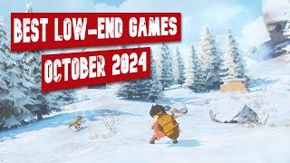 21 Best New LowEnd Games of October 2024 [upl. by Lehpar131]