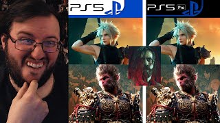 Gors quotAlan Wake 2 FF7 Rebirth Black Myth amp Demons Souls PS5 vs PS5 Pro Comparisonsquot REACTION [upl. by Noral]