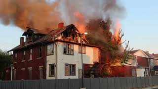 Vagrant House Fire Charleston WV [upl. by Kecaj410]