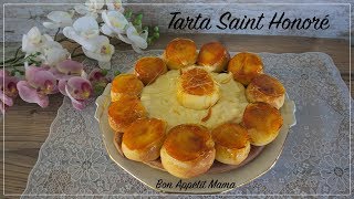 TARTA SAINT HONORÉ [upl. by Aihtnamas]