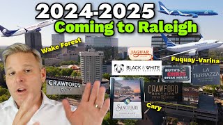 Everything NEW or COMING SOON to Raleigh NC in 20242025 [upl. by Assirialc932]