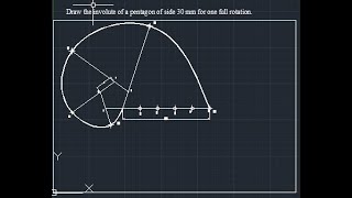 Involute of a Pentagon [upl. by Suoinuj]