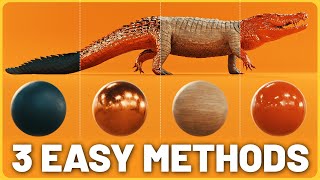 How PROS Texture 3 Easy Methods Blender 3D [upl. by Notsle]