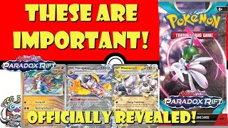 Big New Cards Revealed from Paradox Rift These are Important Pokémon TCG News [upl. by Dnumde]