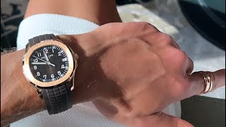 Patek Philippe Aquanaut 5167R Rose Gold [upl. by Joell199]