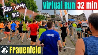 2022 Frauenfelder Stadtlauf  Running Video für Laufband Training  Virtual Run 42 [upl. by Beryle]