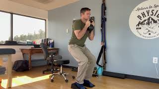 Isometric Squat for Post Rib Expansion [upl. by Jennette]