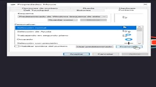Como personalizar el Cursor puntero de Windows [upl. by Hcurob]
