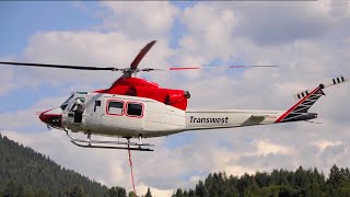 Bell 412 Helicopter Take Off [upl. by Cire133]