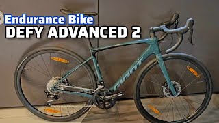 GIANT DEFY ADVANCED 2 SMALL  WEIGHT ENDURANCE [upl. by Keeryt949]