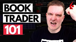 Easy Stock Trading With Book Trader  Interactive Brokers TWS [upl. by Adeehsar202]