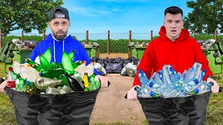 Cine face mai multi bani din Reciclare ♻️ Bogdan VS Danu [upl. by Tani]